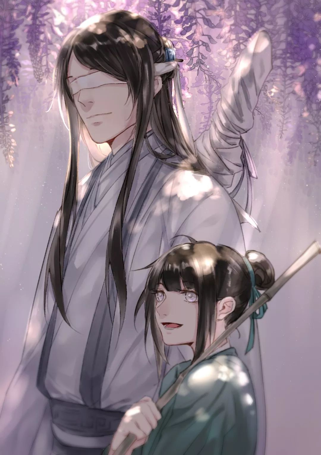 魔道祖师壁纸 问灵十三载等一不归人