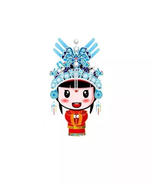 萌化内心的Q版京剧头像