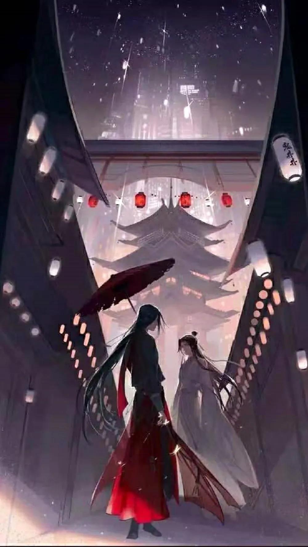 《天官赐福》之花怜壁纸 | 对我来说，风光无限的是你，跌落尘埃的也是你。重点是你，而不是怎样的你