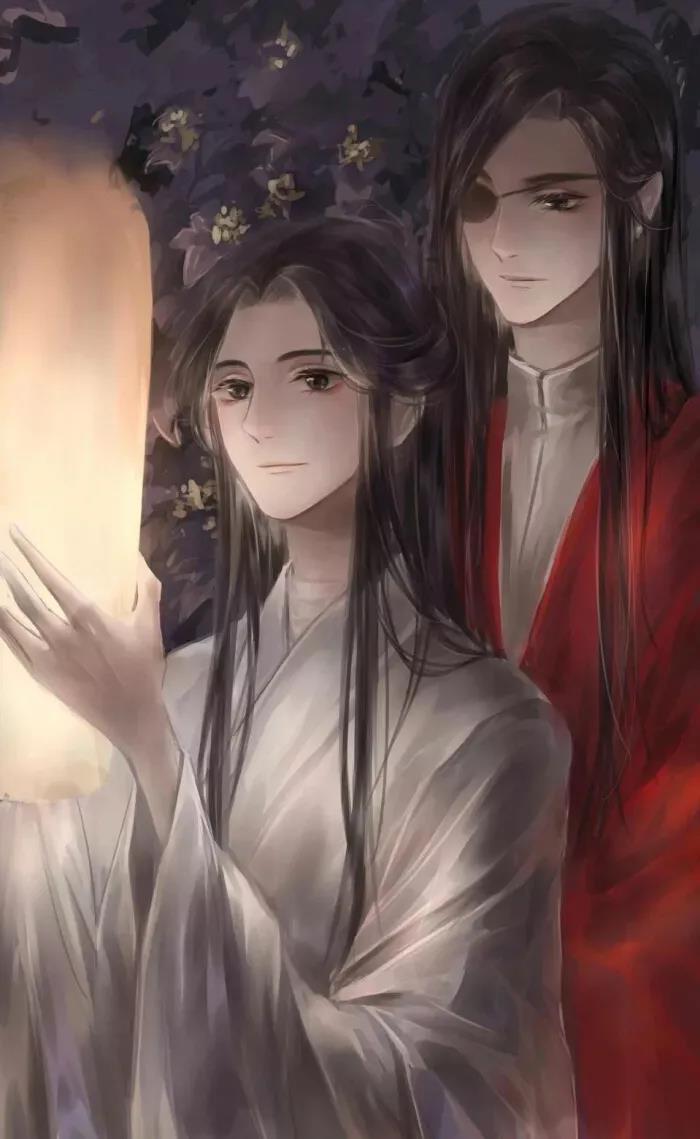 《天官赐福》之花怜壁纸 | 对我来说，风光无限的是你，跌落尘埃的也是你。重点是你，而不是怎样的你