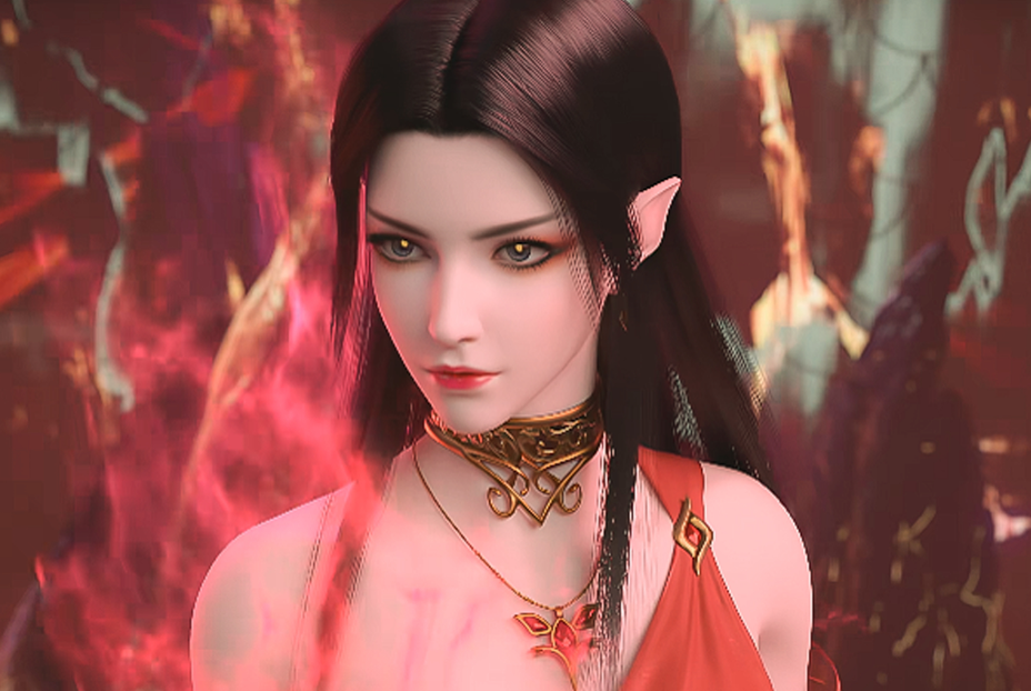 《斗破苍穹》美杜莎电脑壁纸