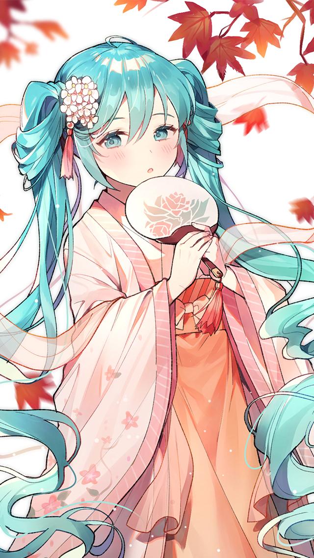 初音未来壁纸 | 不管我本人多少平庸，我总觉得对你的爱很美