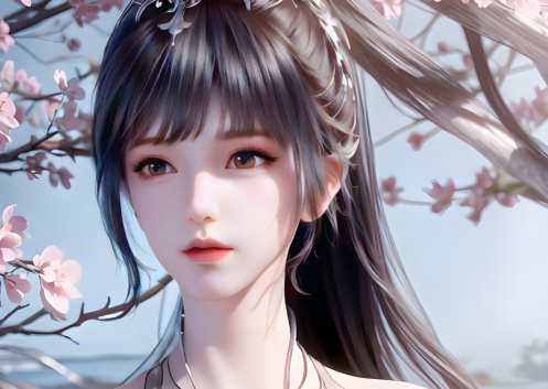 《斗罗大陆》小舞 AI高清壁纸