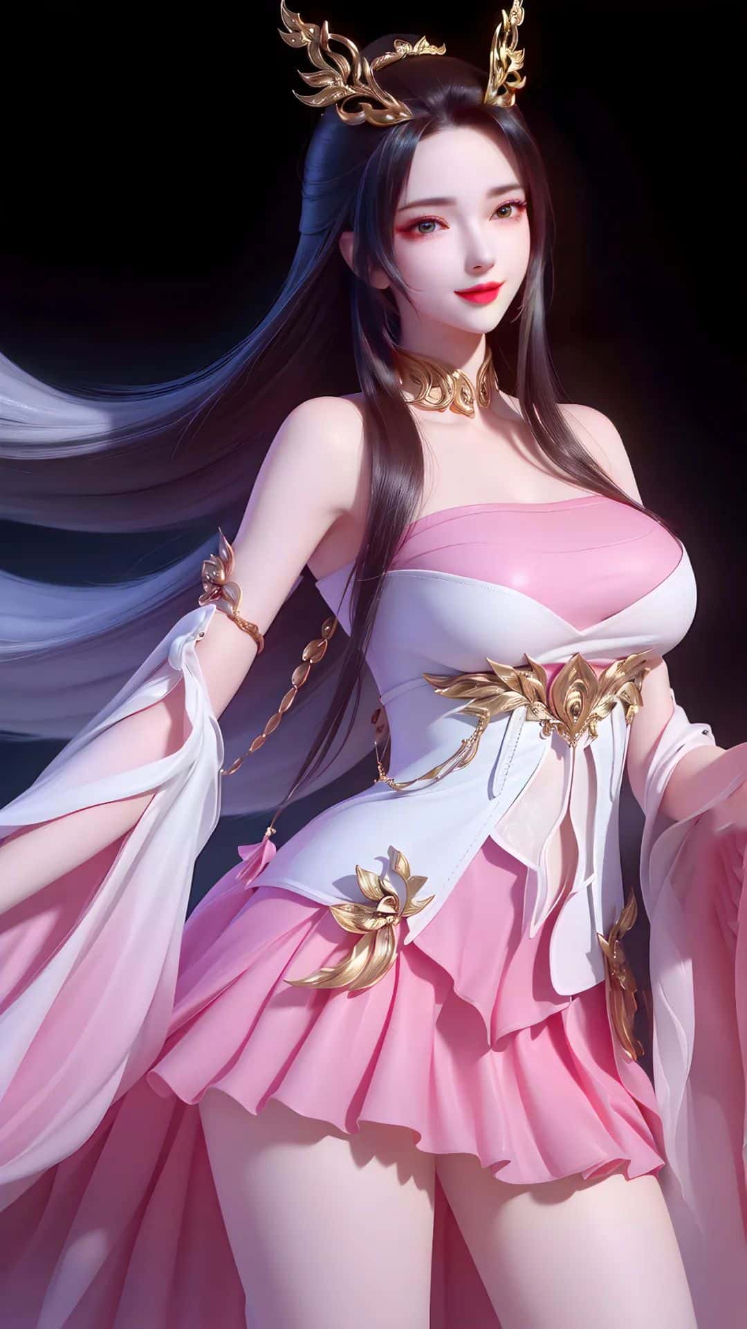 《完美世界》天狐仙子AI壁纸