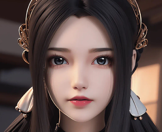 《完美世界》秦怡宁AI乖巧女仆装壁纸