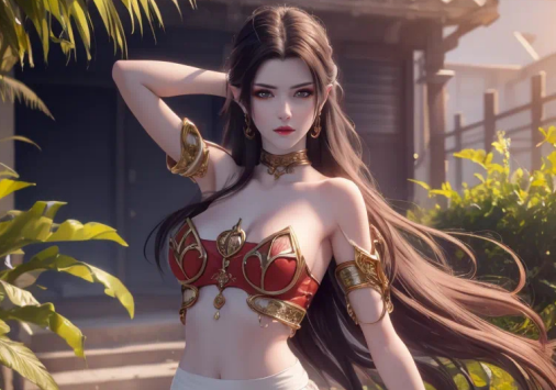 《斗破苍穹》美杜莎大长腿壁纸