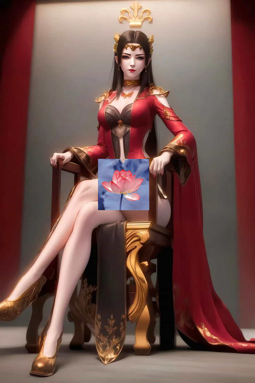 《斗破苍穹》美杜莎女王AI壁纸