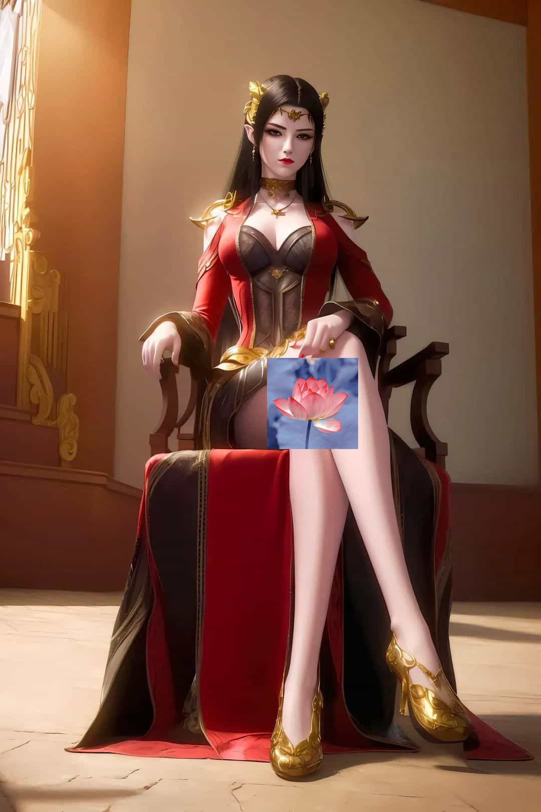 《斗破苍穹》美杜莎女王AI壁纸
