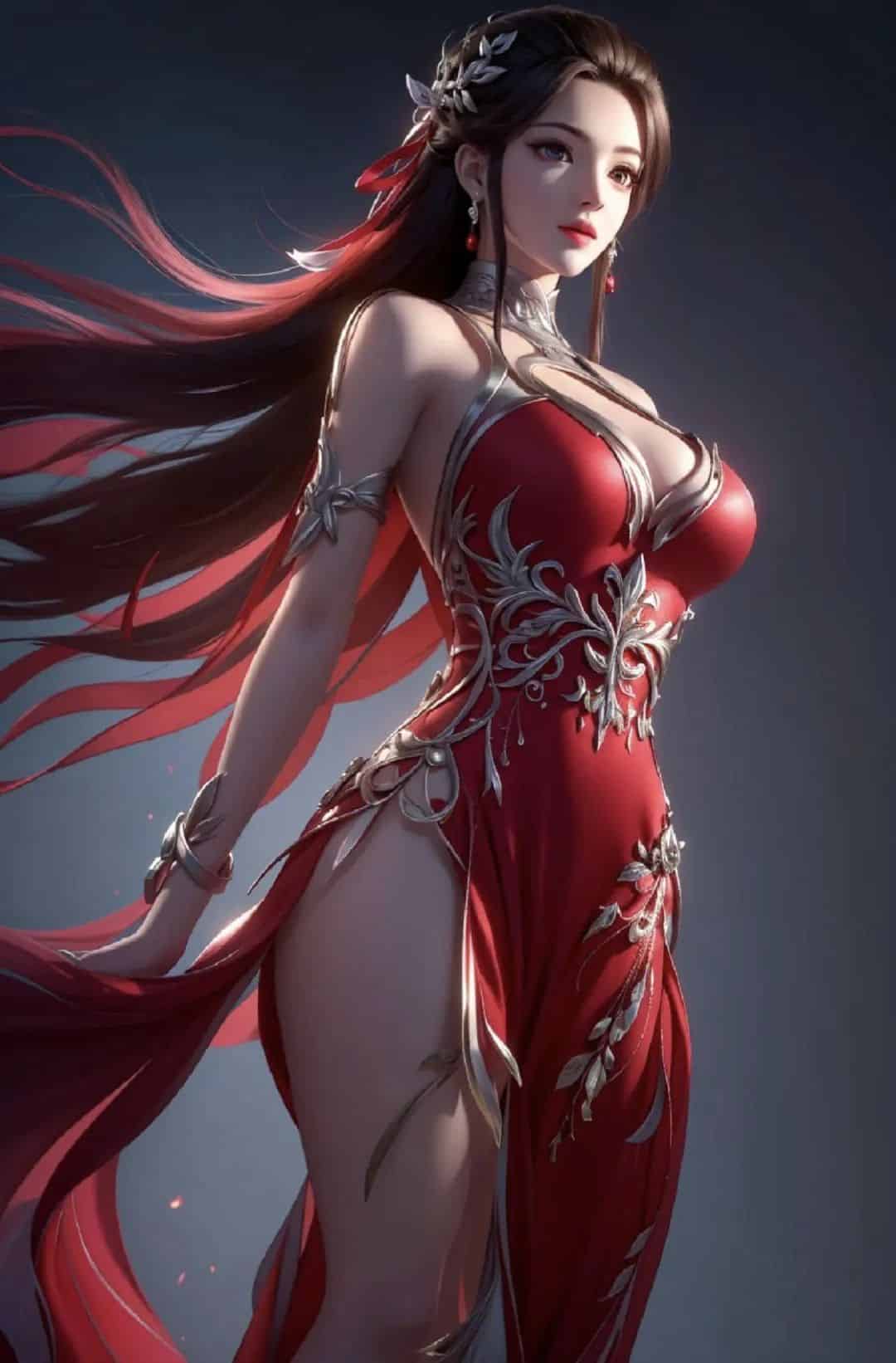 《完美世界》火灵儿AI壁纸