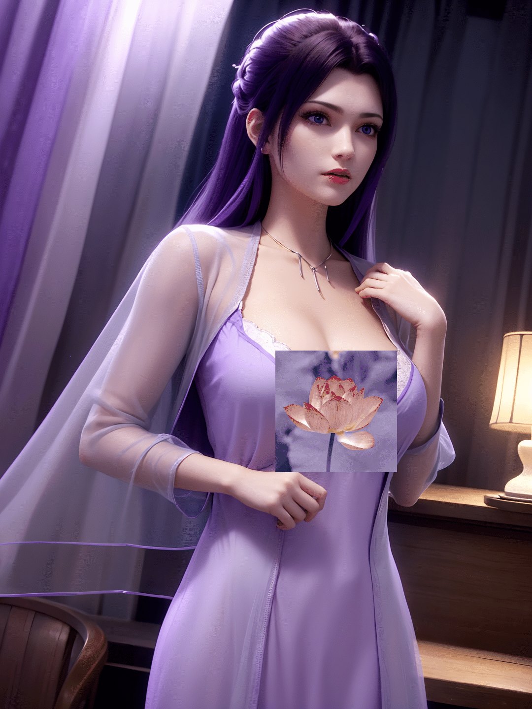《斗破苍穹》云韵睡衣壁纸