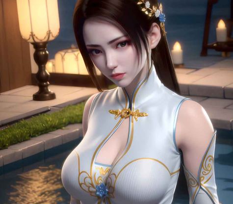 《斗破苍穹》纳兰嫣然AI高清壁纸