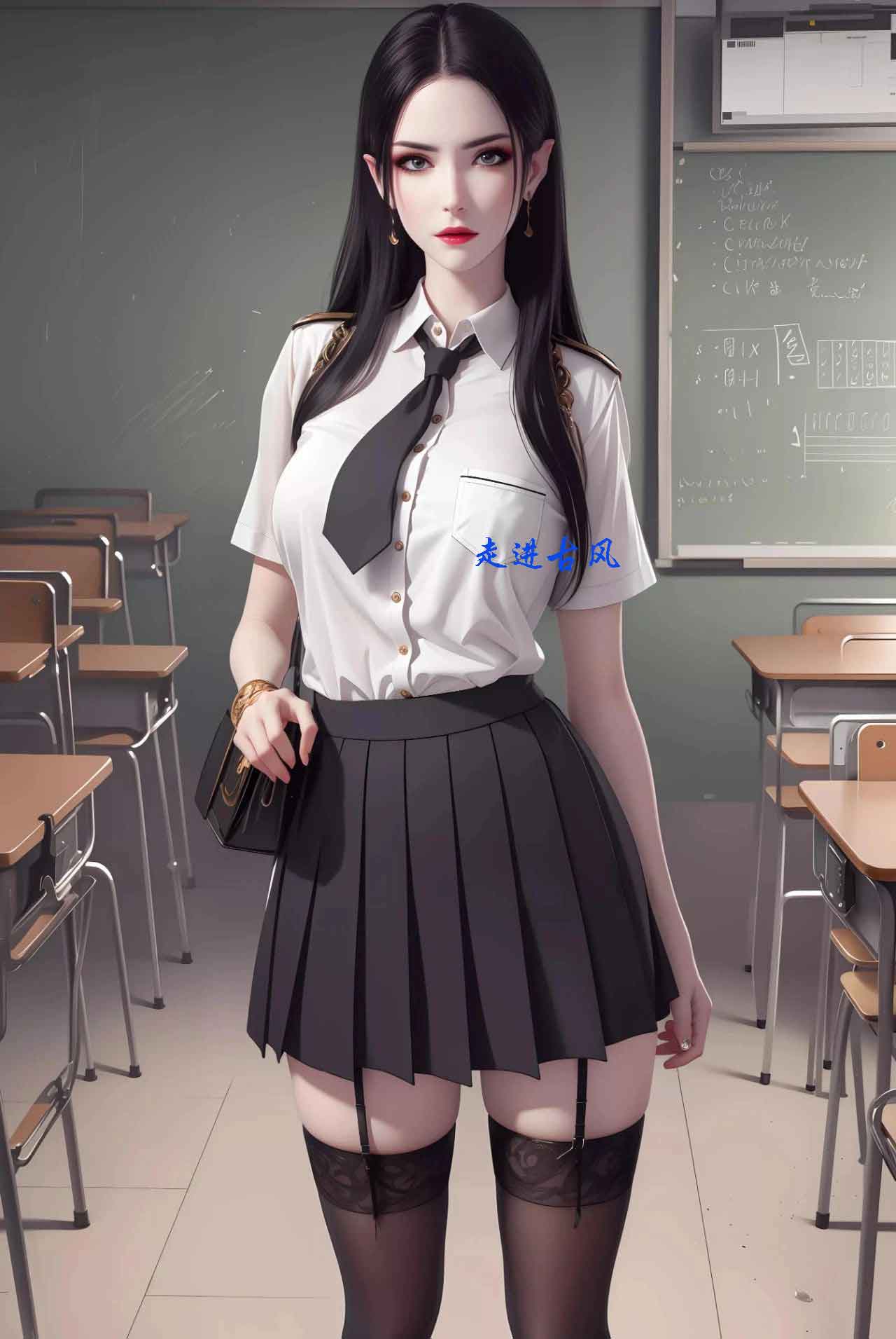 《斗破苍穹》美杜莎AI美腿壁纸