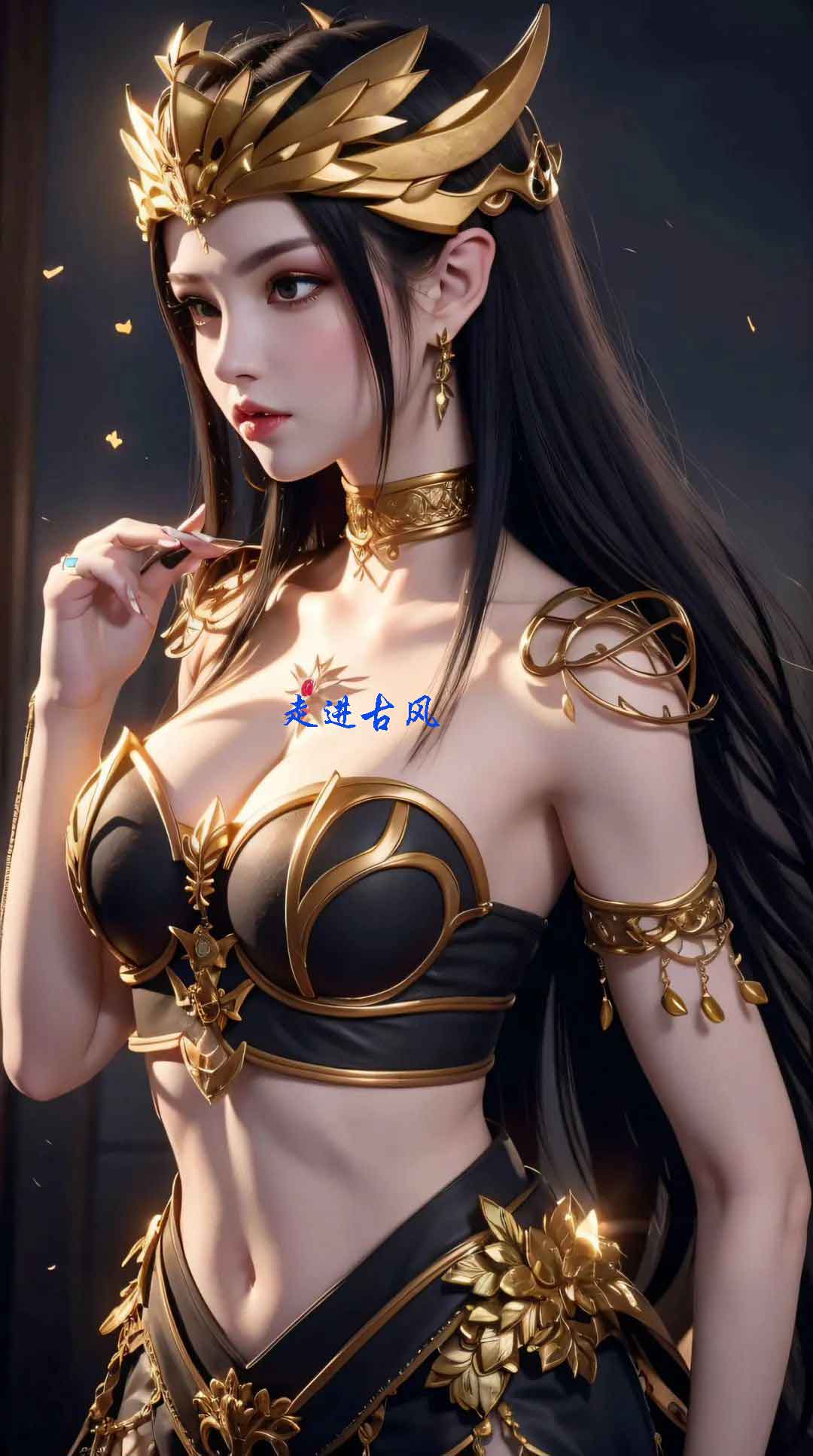 《斗破苍穹》美杜莎丰满AI性感壁纸