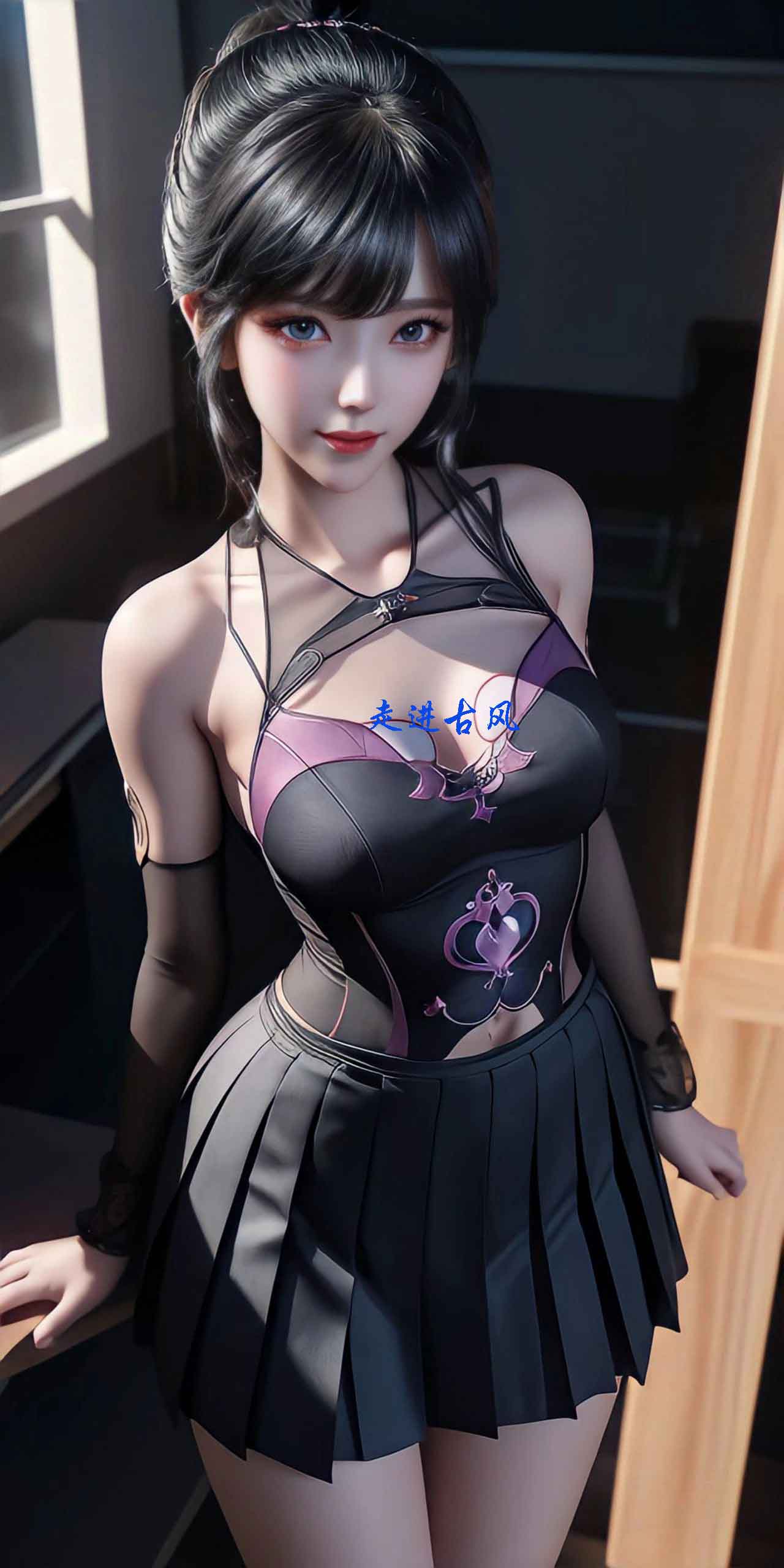 斗罗大陆小舞ai绘画图片