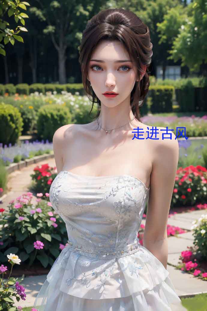 《斗破苍穹》云韵白色短裙美肩壁纸