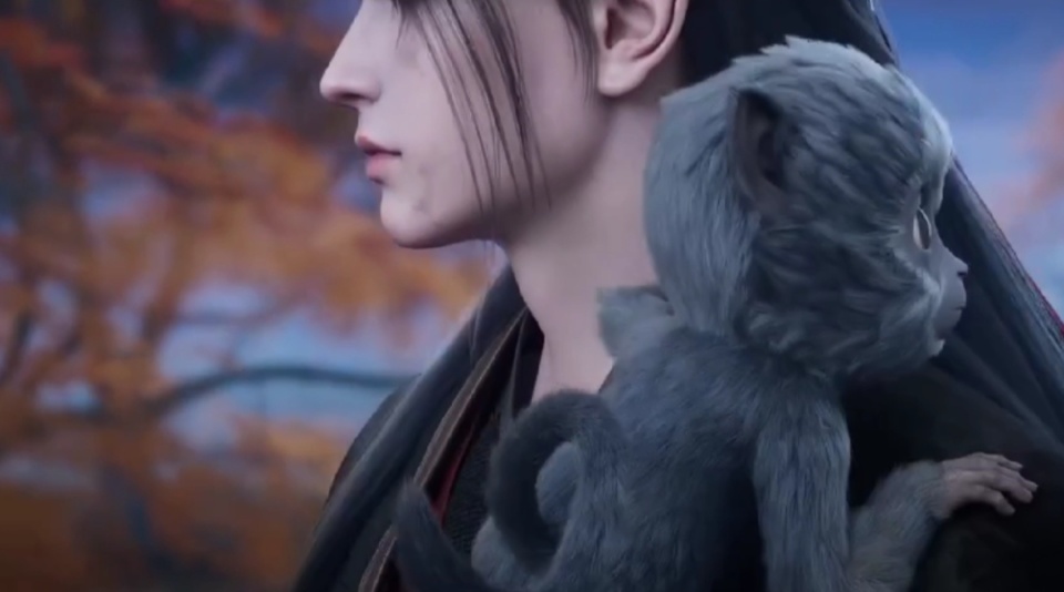 诛仙44话：九尾狐小白化身大美女，露胸前春光，差点被鬼厉看光