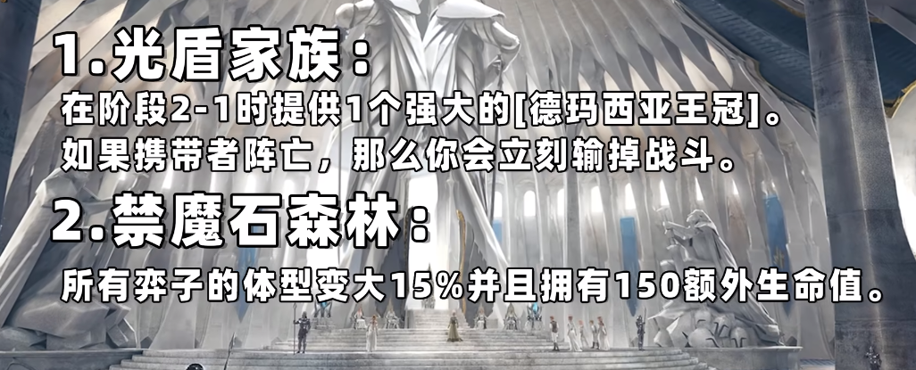 《云顶之弈》s9新机制德玛西亚城邦效果一览