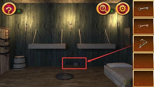 《密室逃脱1逃离地牢》第五关通关攻略