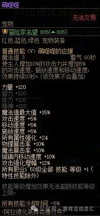 《DNF》战令专属装扮/宠物/光环/称号外观与属性展示