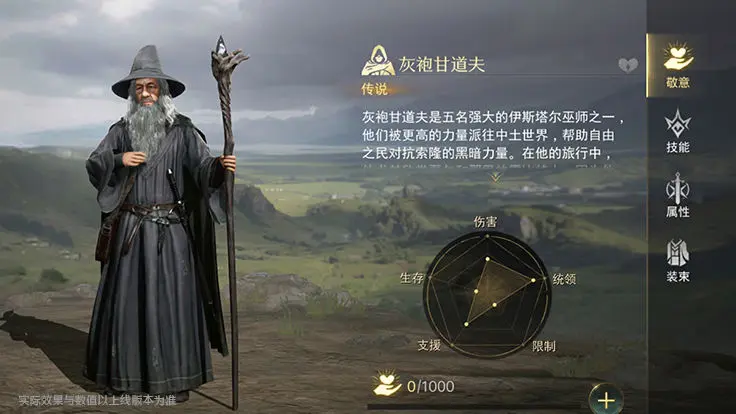 《指环王：纷争》迈雅指挥官灰袍甘道夫技能介绍