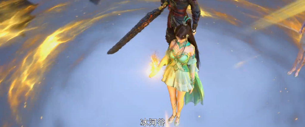 萧薰儿中州新造型公布，五官大变样，青绿短裙美翻，金帝炎显神威