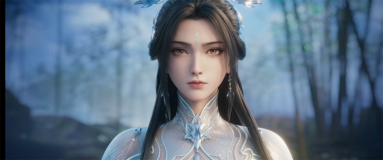 九尾妖狐大秀香肩长腿，魅力值拉满，与鬼厉配一脸，陆雪琪不香了