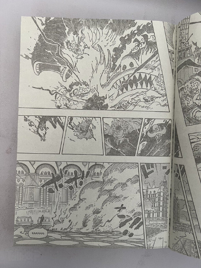 海贼王1122话完整版，乔伊波伊霸气横扫全场，伊姆破防失声尖叫