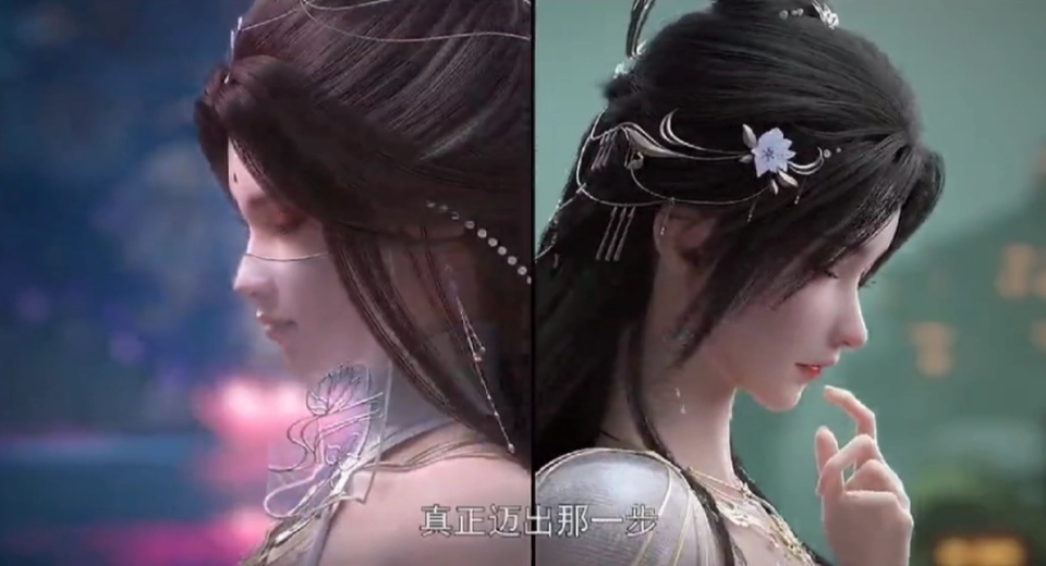 完美世界174话，石昊击败帝冲，老婆清漪助攻，长腿白裙宛如仙女