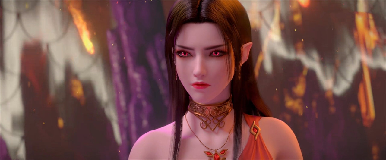 斗破新片头曲来了，美杜莎回归，萧炎救下小医仙，但却被骂惨了