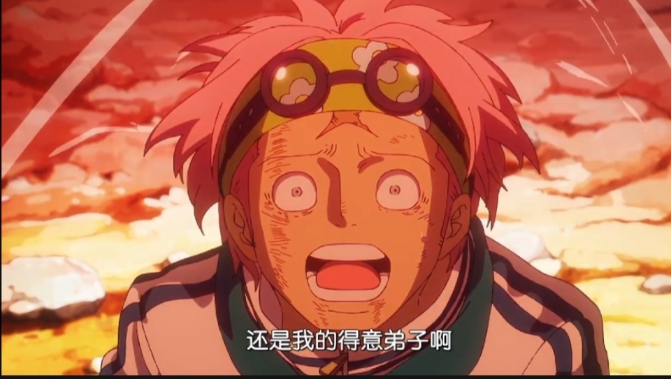 海贼王1114话，卡普一击摧毁蜂巢岛，青雉现身，师徒之战一触即发