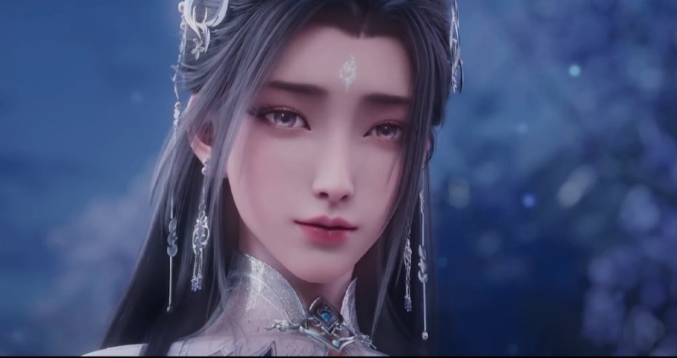 诛仙48话，陆雪琪向鬼厉表白，一曲剑舞实在是太美了，大长腿真白