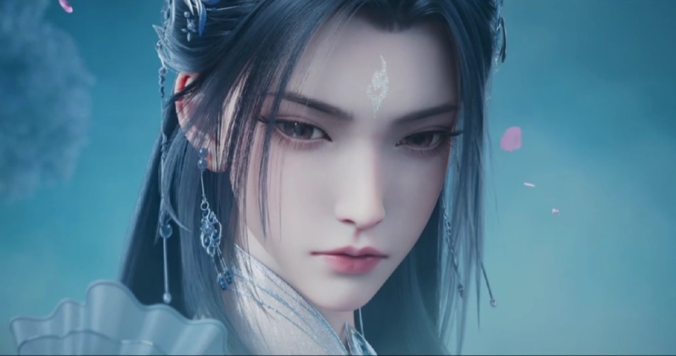诛仙48话，陆雪琪向鬼厉表白，一曲剑舞实在是太美了，大长腿真白
