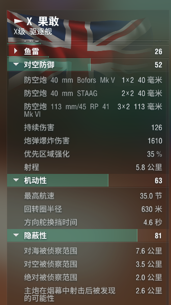 《战舰世界》y系驱逐舰玩法指南
