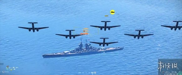 《战舰世界》航空母舰战斗机缠斗规则说明