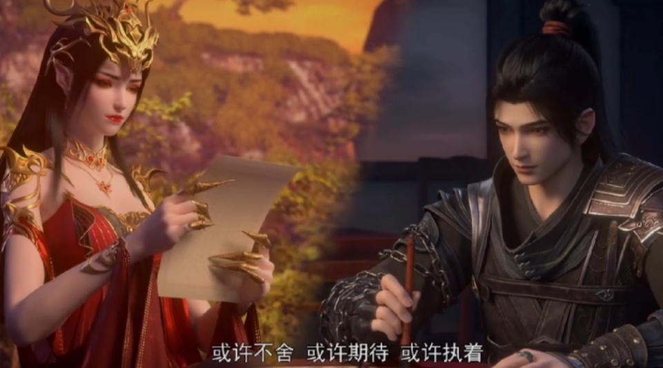 斗破苍穹110话，美杜莎女王帮助萧炎管家，大长腿小医仙被追杀
