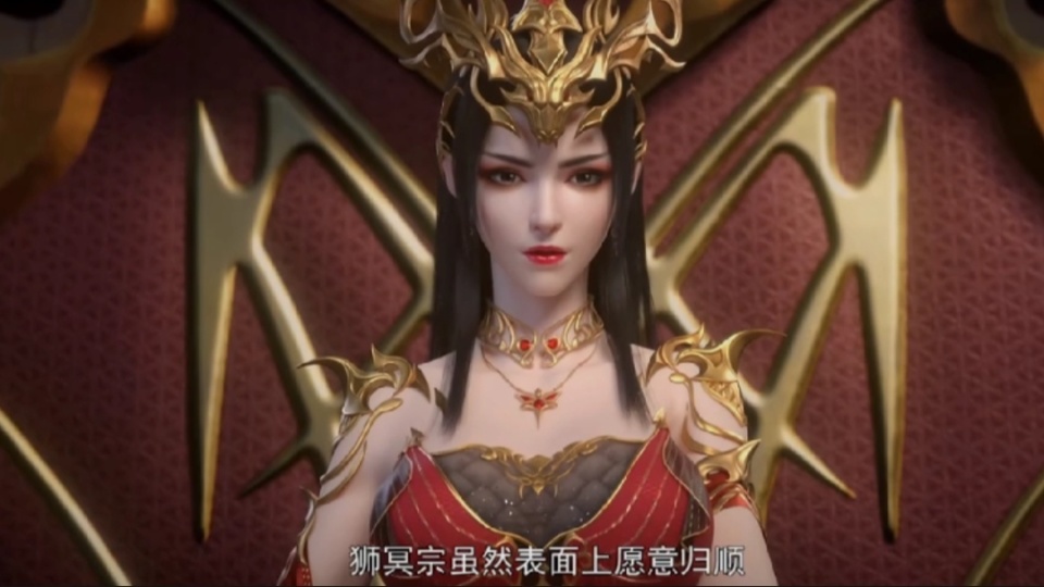 斗破苍穹110话，美杜莎女王帮助萧炎管家，大长腿小医仙被追杀