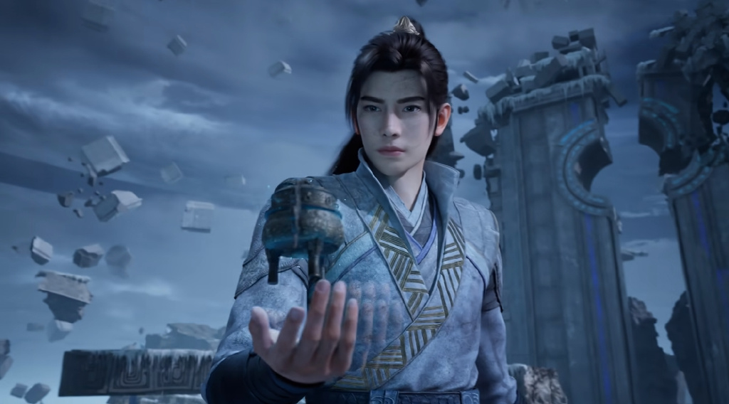 韩立夺虚天鼎，玄骨获乾蓝冰焰，两人撕破脸，韩立玄骨打响生死战
