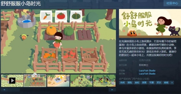 《舒舒服服小岛时光》上线时间介绍