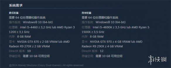 《克苏鲁的信徒》配置要求一览