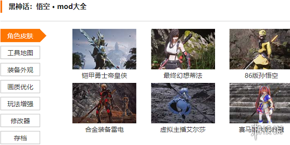《黑神话悟空》mod下载地址介绍