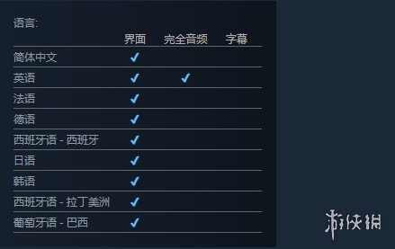 《星战王牌》支持语言介绍