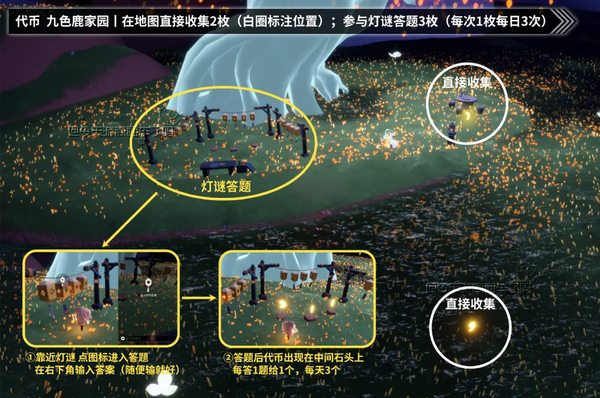 《光遇》秋宵节代币攻略全获取方法介绍