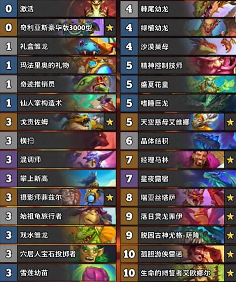 《炉石传说》国服冲分卡组推荐