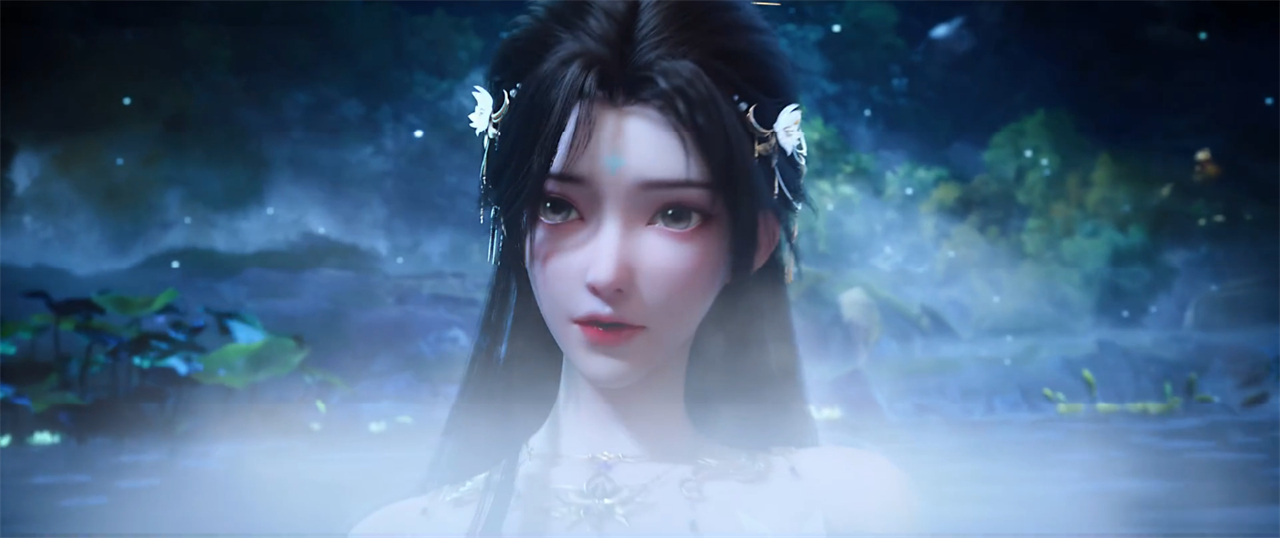 完美世界放出美女洗澡福利，清漪月婵清洗身体，娇羞表情太诱人