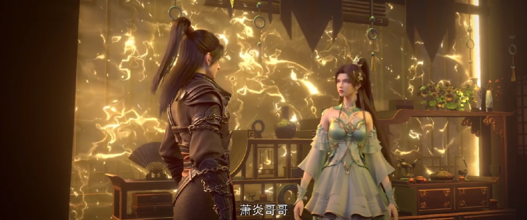 斗破魔改，萧炎薰儿接吻遭删，终炼化魔毒斑，薰儿小医仙深夜谈心