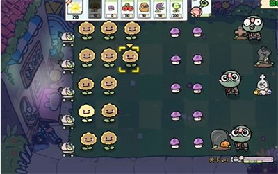 《植物大战僵尸幼儿园版》冒险模式2-1图文攻略