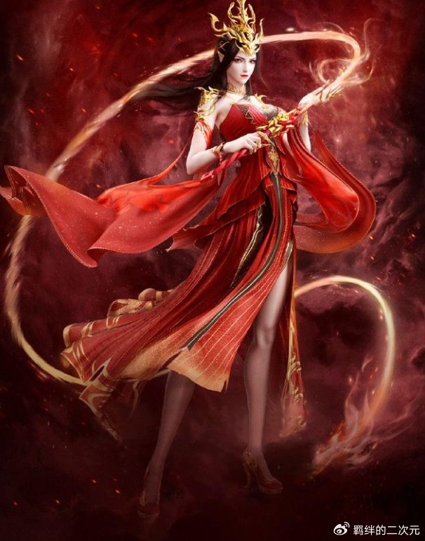 曹家妖女建模曝光，黑蓝色长裙美翻，大长腿风情万种，不逊色彩鳞