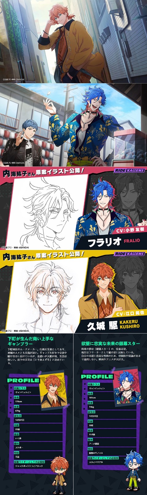 《假面骑士》手游《RIDE KAMENS》角色信息更新