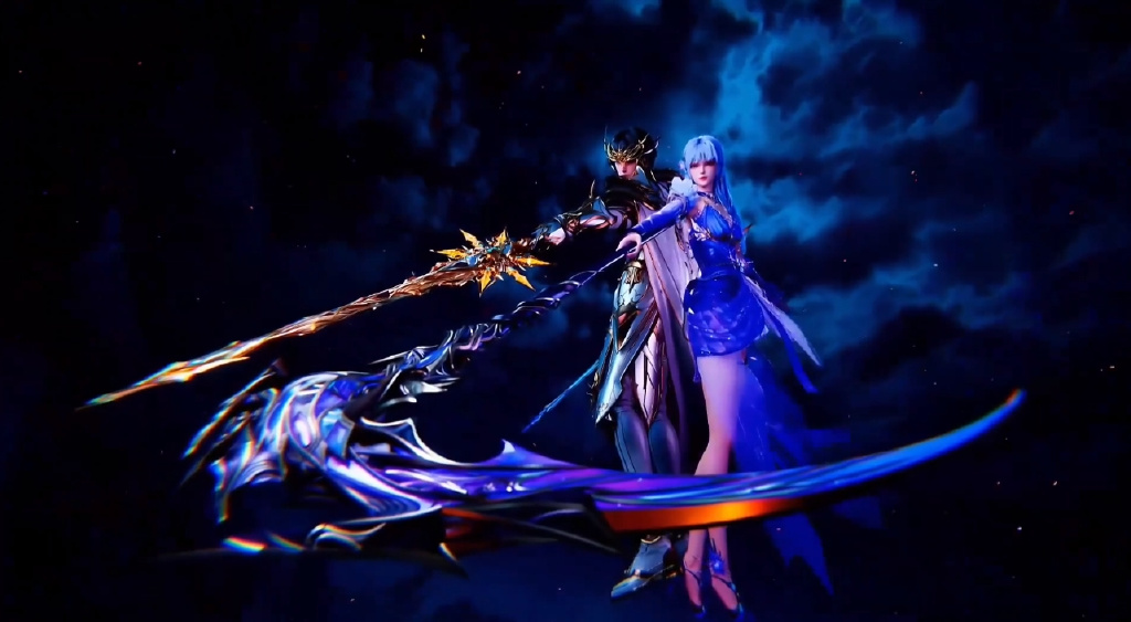 采儿秒杀力岩魔神，雨浩英雄救美，与采儿夫妻联手，击杀幽藤魔神