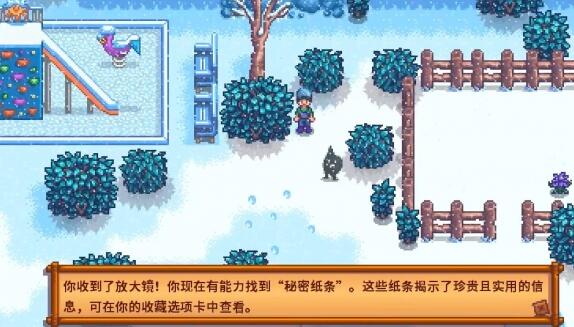 《星露谷物语》冬日谜团秘密纸条使用方法